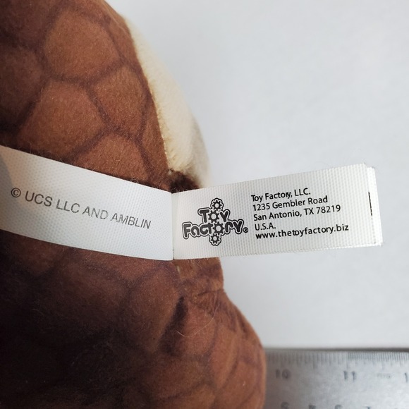 Jurassic Park T-Rex Plush Dinosaur Brown Stuffed Animal Toy - Picture 11 of 16